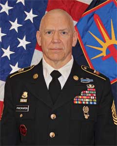 Command Sergeant Major David A Piwowarski, New York Army National Guard Command Sergeant Major