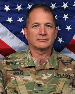 Colonel Richard  Green, Commander, NYARNG Medical Command