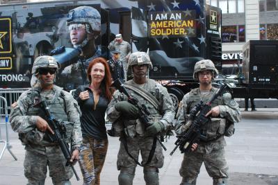 69th Infantry Soldiers Help Celebrate Army Birthday in Times Square 