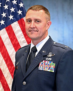 Colonel Brett  Batick, Commander, 174th Attack Wing