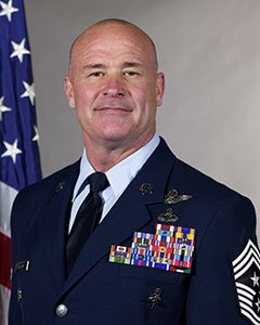 Chief Master Sergeant Michael  Hewson, New York Air National Guard Command Chief Master Sergeant
