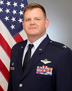 Colonel Joseph  Miller, Commander, 224th Air Defense Group