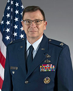Colonel John R O'Connor, Commander, 174th Attack Wing
