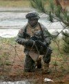 Soldier of the 27th BCT training at Fort Drum during their October Annual Training