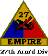 27th Armor Division patch