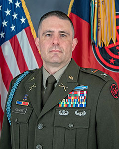 Colonel Mathew Kilgore, 27th Brigade Combat Team Commander