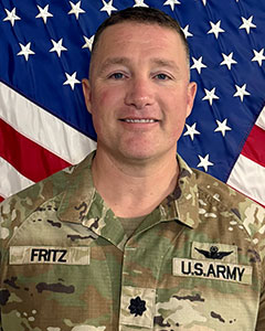 LTC Eric Fritz, 3-142nd Assault Helicopter Battalion Commander