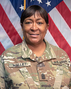 CSM Debora F. Mallet, 642nd Aviation Support Battalion Command Sergeant Major