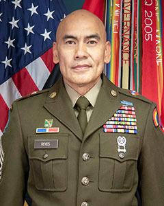 CSM Arnold G. Reyes, 42nd Combat Aviation Brigade Command Sergeant Major