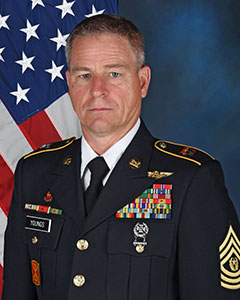 CSM David Youngs, 642nd Aviation Support Battalion Command Sergeant Major