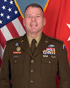 Brigadier General Christopher R. Cronin - Deputy Commander for Maneuver, 42d Infantry Division