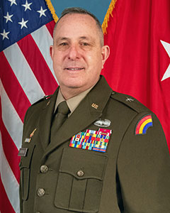 Deputy Commander for Support (DCG-S), Brigadier General Peter Fiorentino
