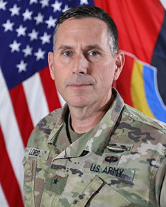 Deputy Commander for Support (DCG-S), Brigadier General Nathan Lord