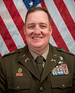 42ID Chief of Staff, Colonel Marshall Hunt