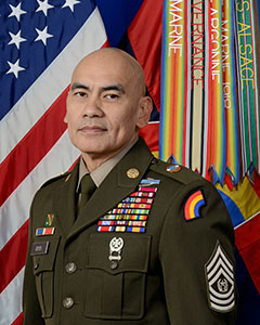 42ID Division Command Sergeant Major, Command Sergeant Major Arnold Reyes