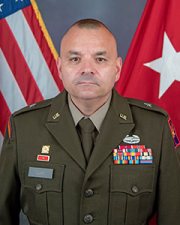 Deputy Commander for Support (DCG-S), Colonel (P) Patrick Clare