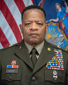 Command Sergeant Major Edwin Garris, New York Army National Guard Command Sergeant Major