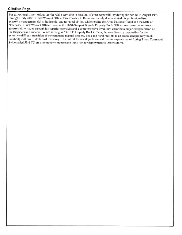 Sample New York Legion of Merit Recommendation page 5