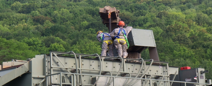 NYNG Environmental Awareness Header - 204th Engineer Battalion, Quarry Detachment, Windsor Quarry, Windsor, NY