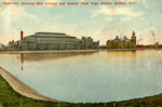 Postcard of Buffalo Masten Avenue Armory