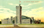 Postcard of Buffalo Masten Avenue Armory