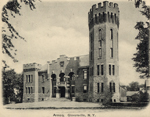 Postcard of Gloversville Armory