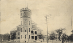 Postcard of Hornell Armory