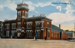 Postcard of Newburgh Armory