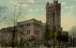 Postcard of Rochester East Main Street Armory
