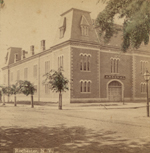 Postcard of Rochester Woodbury Boulevard Arsenal