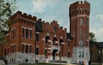 Postcard of Gloversville Armory