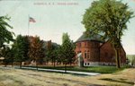 Postcard of Hornell Armory