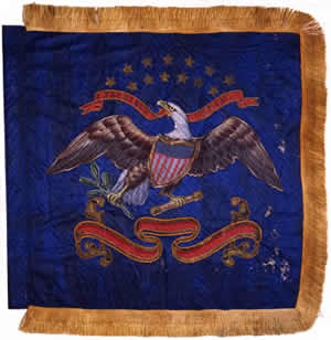 25th NY Cavalry Battle Flag - NY Military Museum and Veterans Research