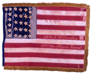 12th NY Cavalry Battle Flag - NY Military Museum and Veterans Research ...