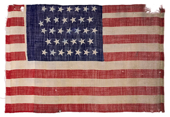 81st NY Volunteers Camp Colors - NY Military Museum and Veterans ...