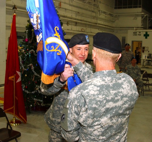 Change of Command at Aviation Battalion
