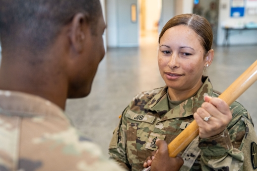 Field Feeding Company gets new Top Sergeant 