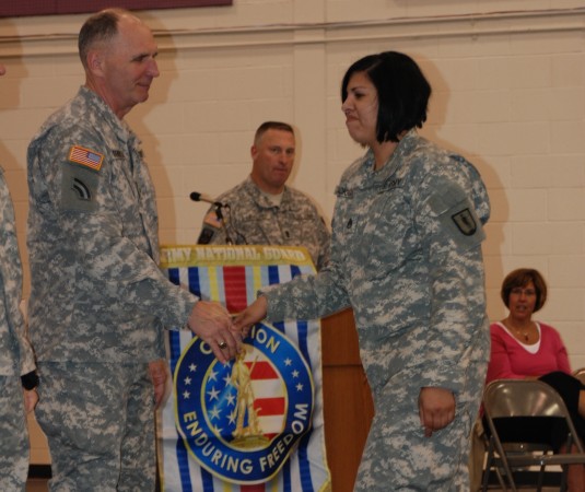 106th RTI Soldiers Honored at Camp Smith Ceremony