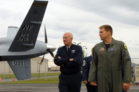 Air Guard Boss Receive's Reaper Tour