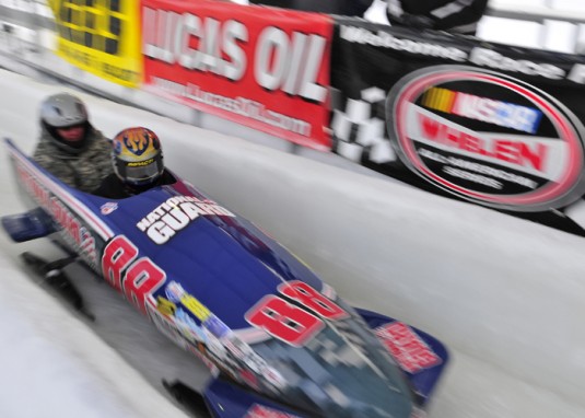 Guard Bobsled Speeds to Victory At Lake Placid