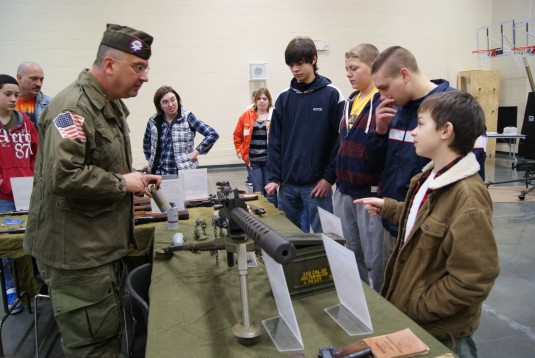 Historic Weapons on Display in Queensbury