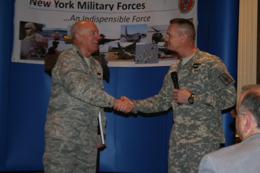 Air Guard Director Speaks With New York Leaders