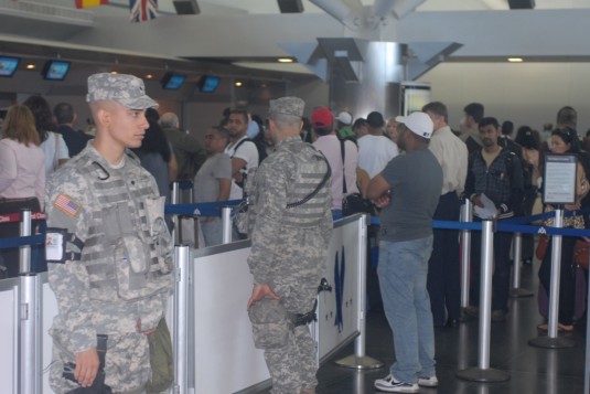 New York National Guard Troops Surge for 9/11