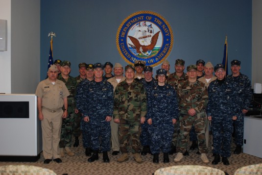 Naval Militia Members Gather at Scotia Center