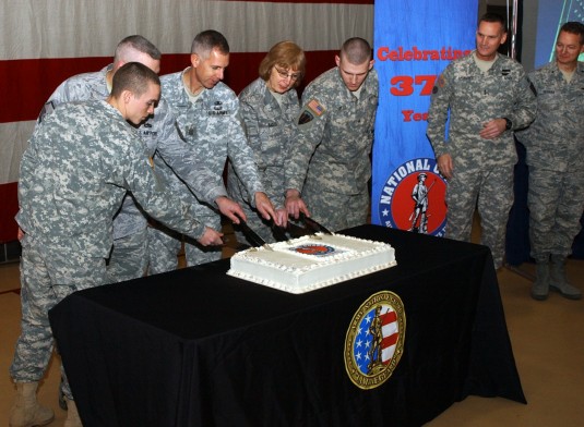 Guard Marks 375th Birthday