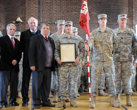 Greene County Honors Soldiers for Flood Response