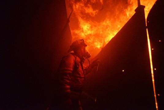 106th Rescue Wing Firefighters Train