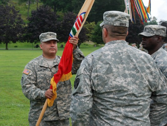 Change of Command for 369th