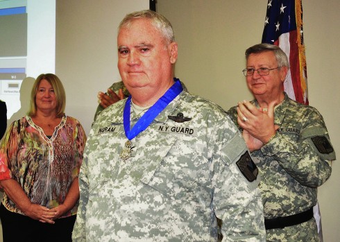 New York Guard member receives valor medal