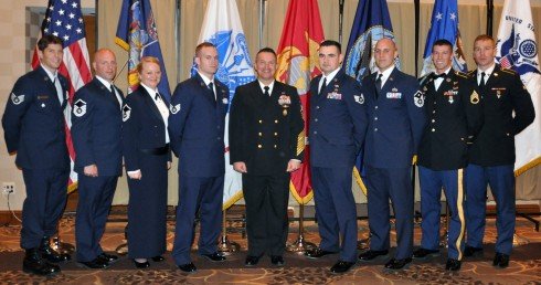 Enlisted Association Recognizes Airmen,Soldiers